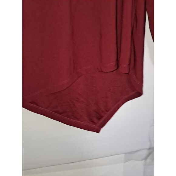 A Rouge Collection Women's Top Plus Size Asymmetrical Tunic Career Evening 3X - Picture 2 of 8